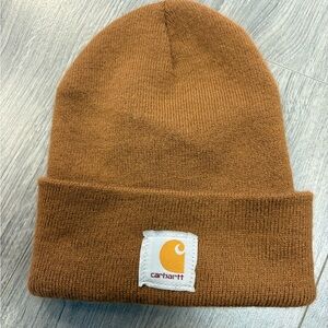 Carhartt Brown Knit Beanie